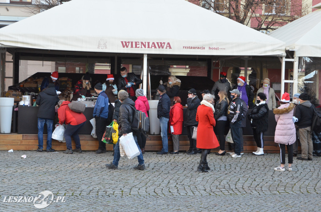 Wigilia na leszczyńskim rynku