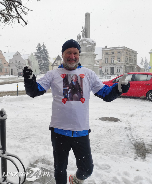 Bieg dla WOŚP w Rydzynie