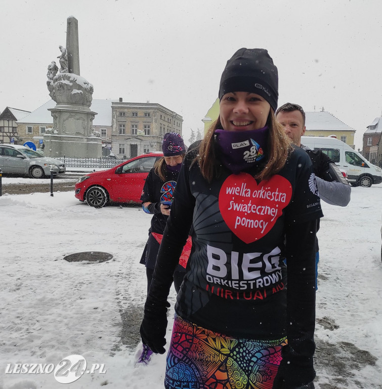 Bieg dla WOŚP w Rydzynie
