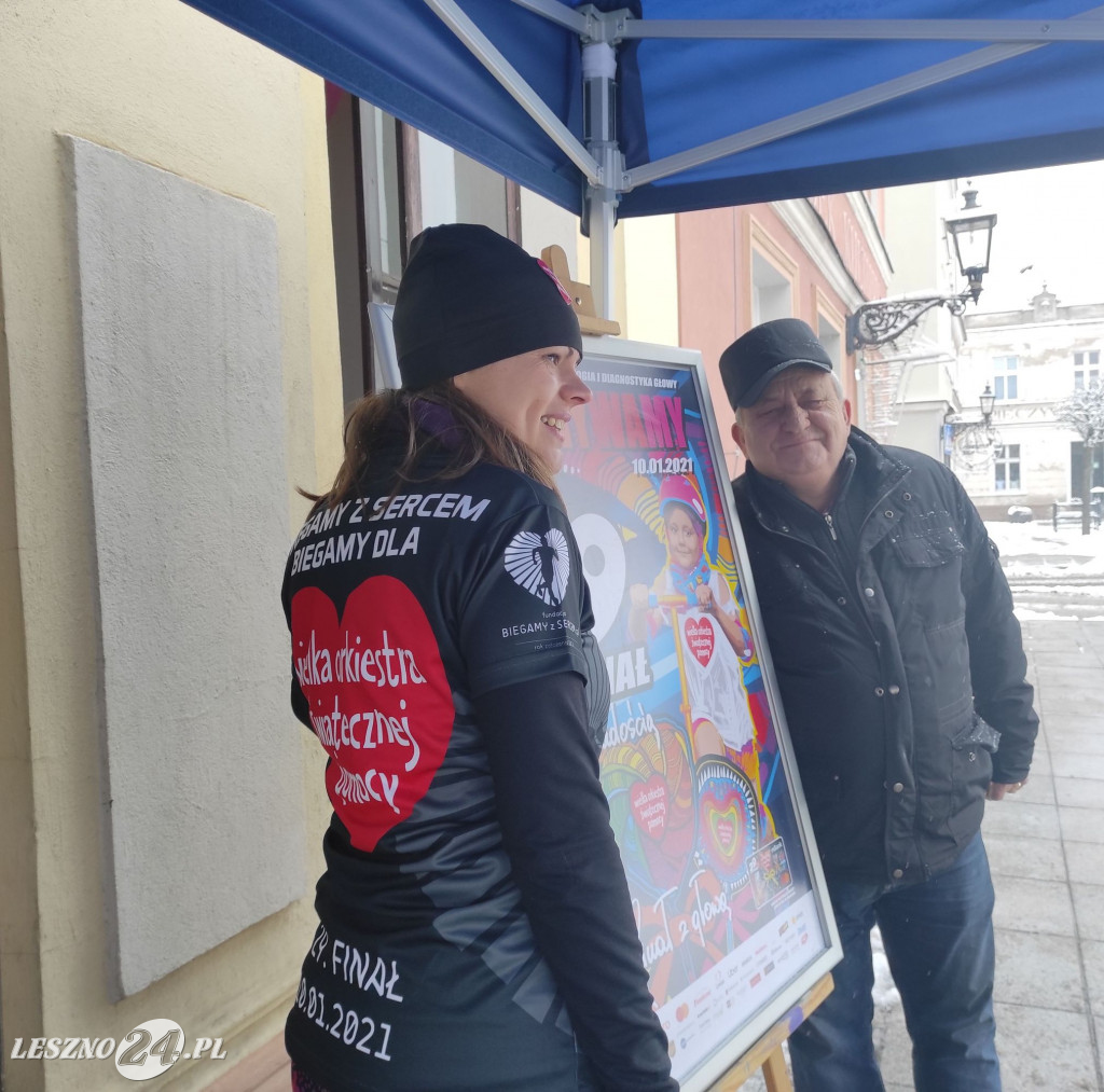 Bieg dla WOŚP w Rydzynie