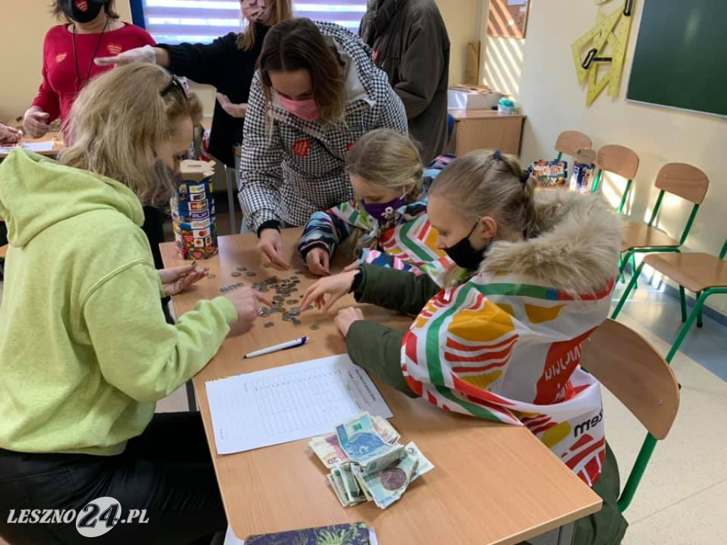 Wolontariusze WOŚP 2021 w Lesznie i powiecie