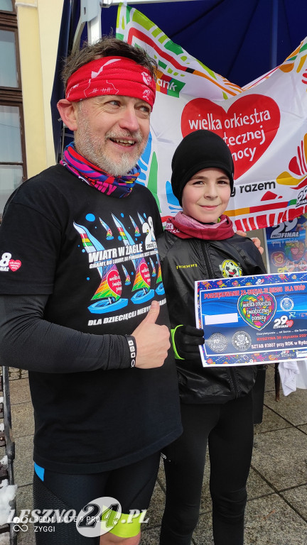 Wolontariusze WOŚP 2021 w Lesznie i powiecie
