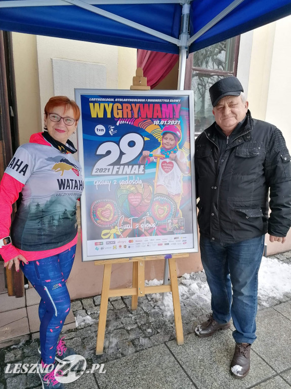 Wolontariusze WOŚP 2021 w Lesznie i powiecie
