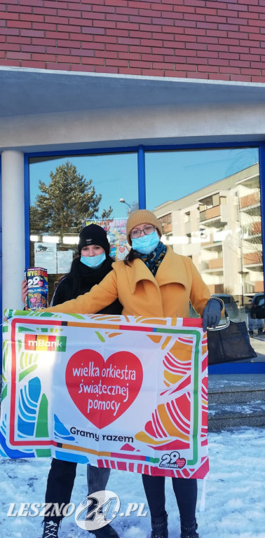Wolontariusze WOŚP 2021 w Lesznie i powiecie