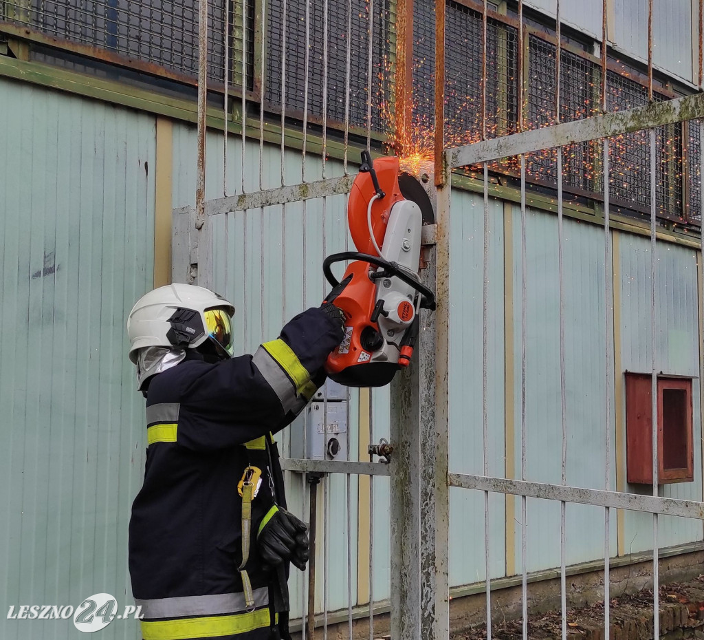 OSP Leszno Gronowo pomaga stowarzyszeniu