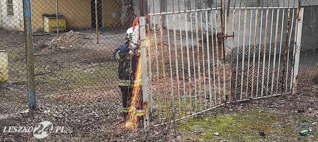 OSP Leszno Gronowo pomaga stowarzyszeniu