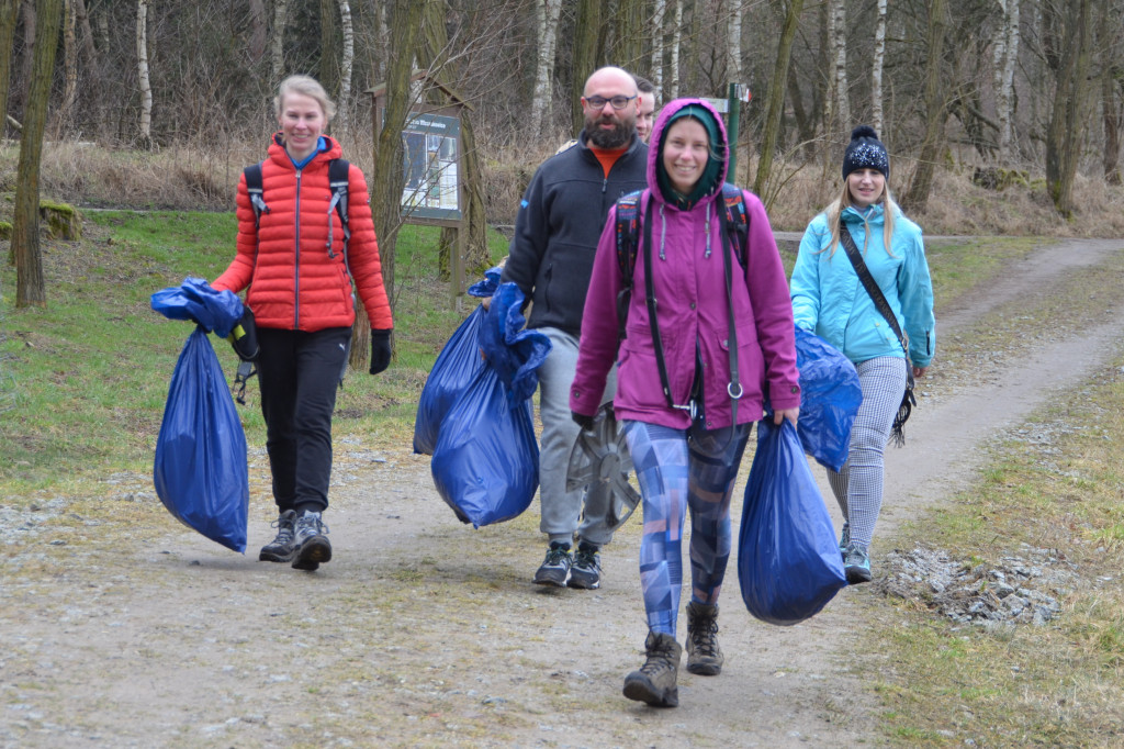 Sprzątanie Jaru Mórkowskiego