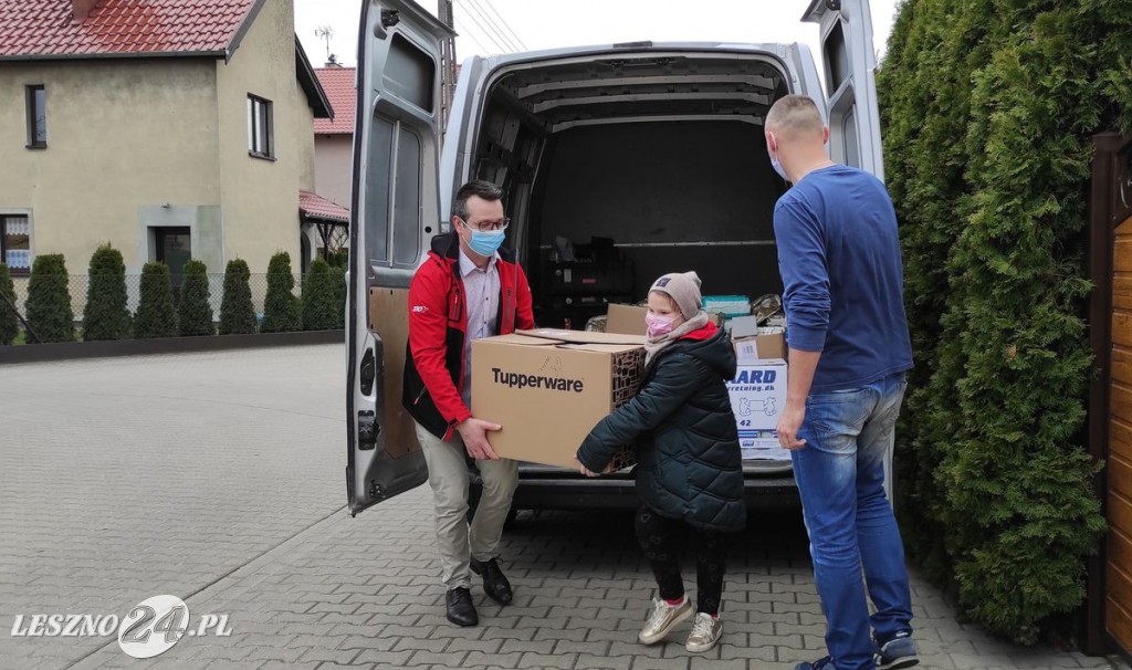 Bumerang Leszczyński dotarł z prezentami