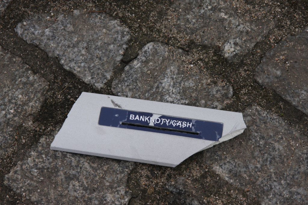 Wysadzono bankomat w Rydzynie
