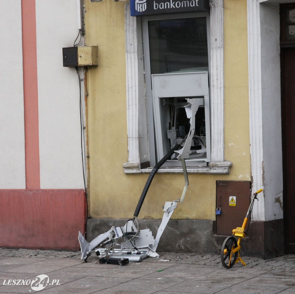 Wysadzono bankomat w Rydzynie