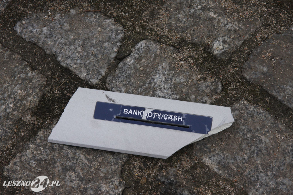 Wysadzono bankomat w Rydzynie
