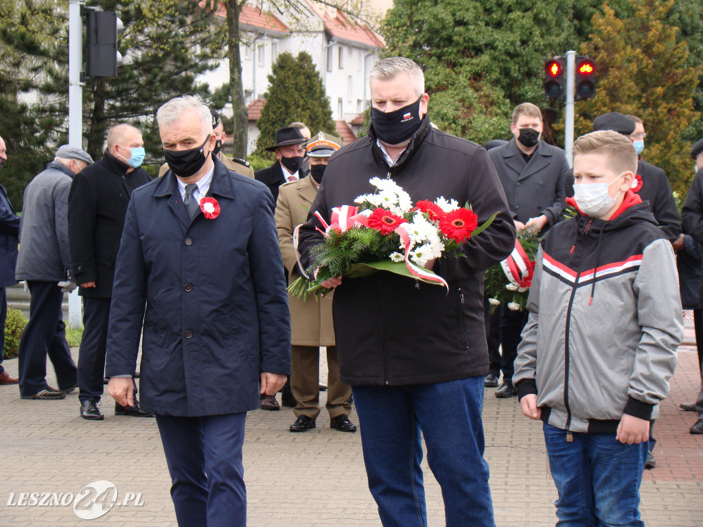 Obchody Święta Konstytucji 3 Maja. Leszno, 2021