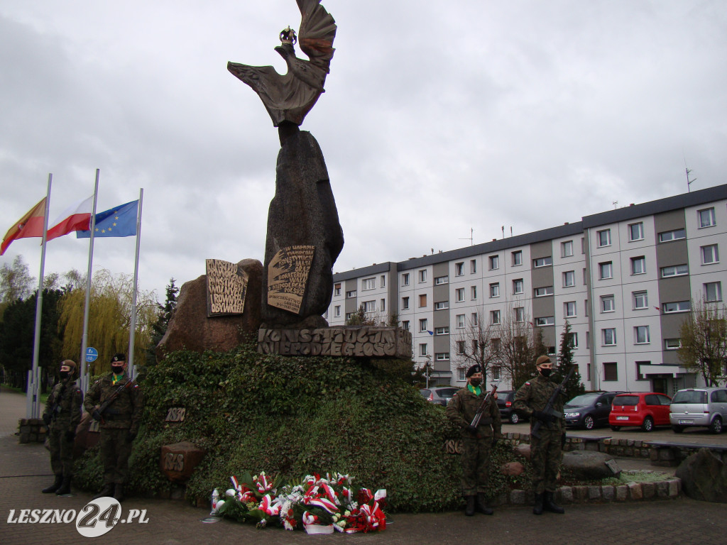 Obchody Święta Konstytucji 3 Maja. Leszno, 2021
