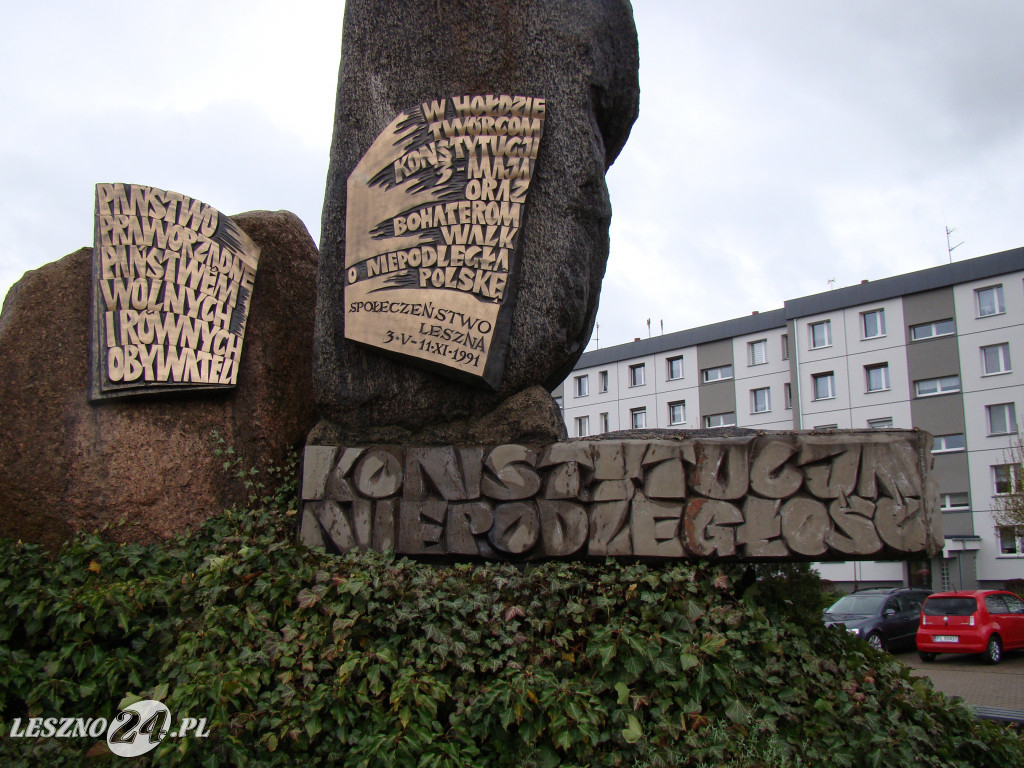 Obchody Święta Konstytucji 3 Maja. Leszno, 2021