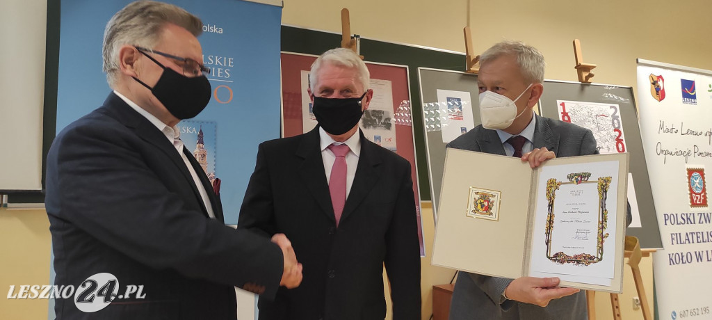 Filateliści i ich przyjaciele wyróżnieni