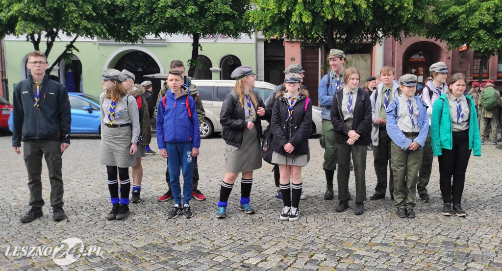 Rajd Bohater z uroczystą zbiórką na Rynku