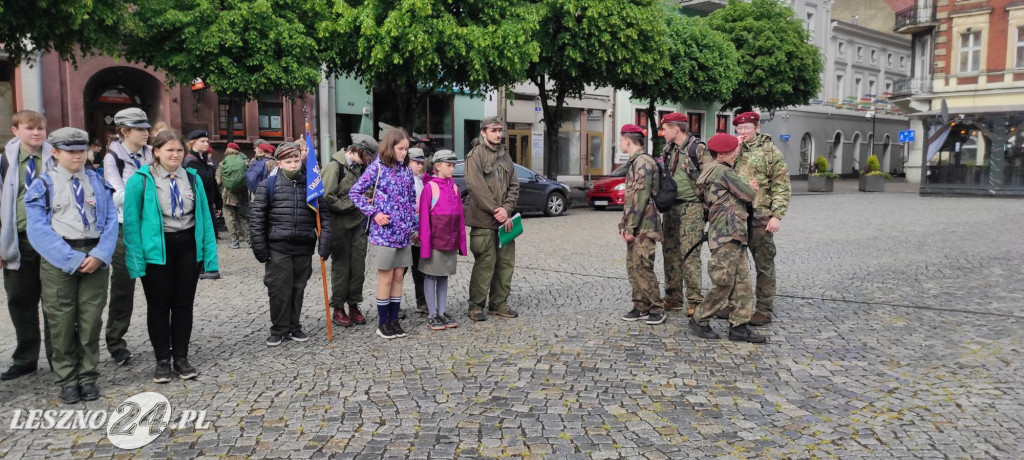 Rajd Bohater z uroczystą zbiórką na Rynku