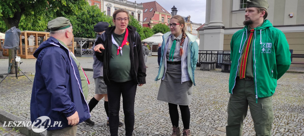 Rajd Bohater z uroczystą zbiórką na Rynku