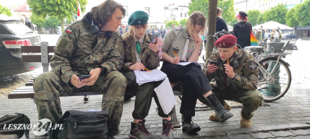 Rajd Bohater z uroczystą zbiórką na Rynku