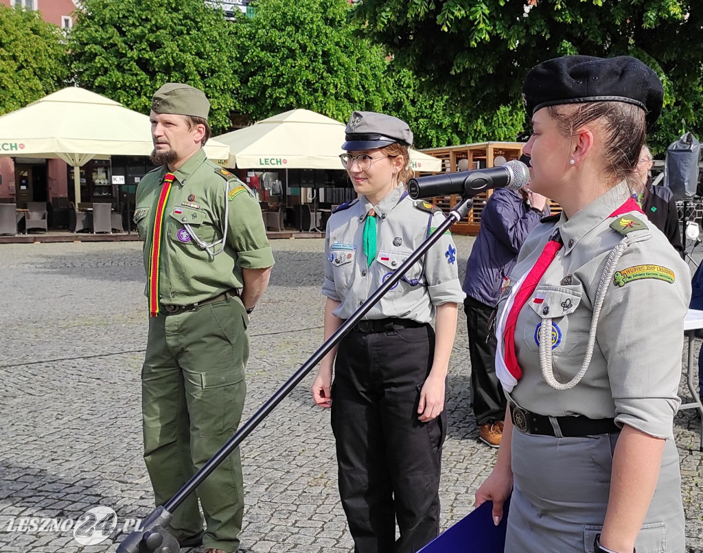 Rajd Bohater z uroczystą zbiórką na Rynku