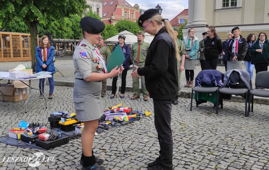 Rajd Bohater z uroczystą zbiórką na Rynku
