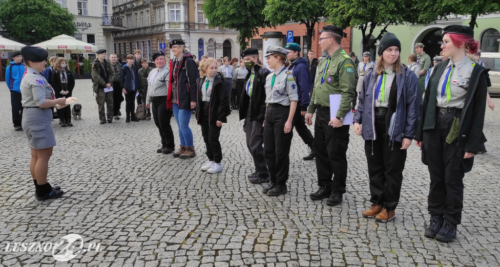 Rajd Bohater z uroczystą zbiórką na Rynku