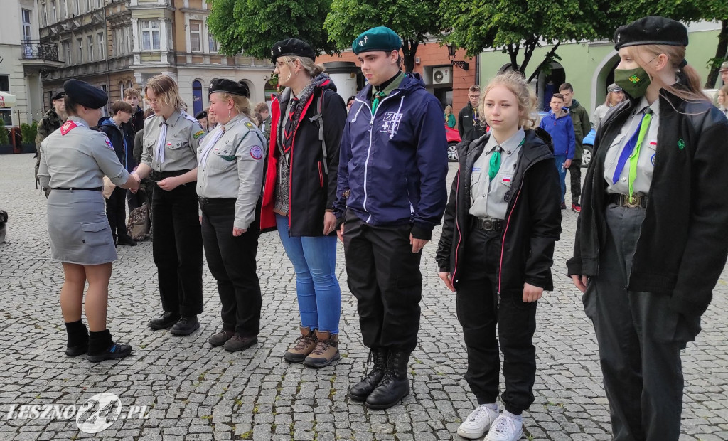 Rajd Bohater z uroczystą zbiórką na Rynku