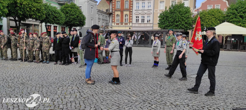 Rajd Bohater z uroczystą zbiórką na Rynku