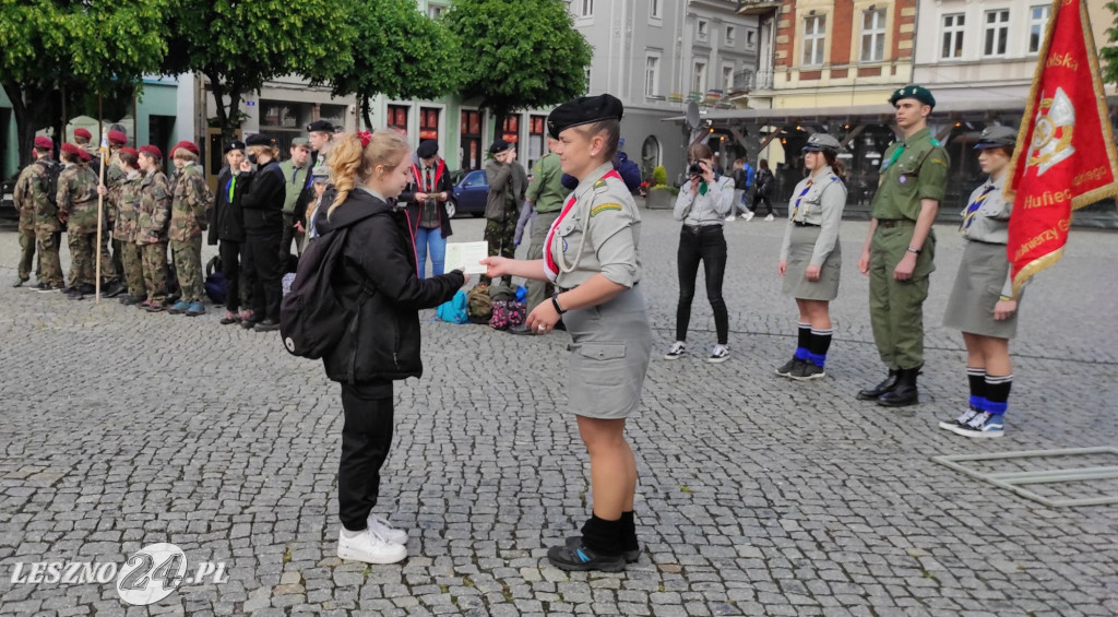 Rajd Bohater z uroczystą zbiórką na Rynku