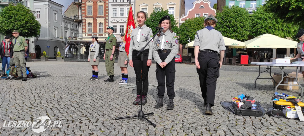Rajd Bohater z uroczystą zbiórką na Rynku