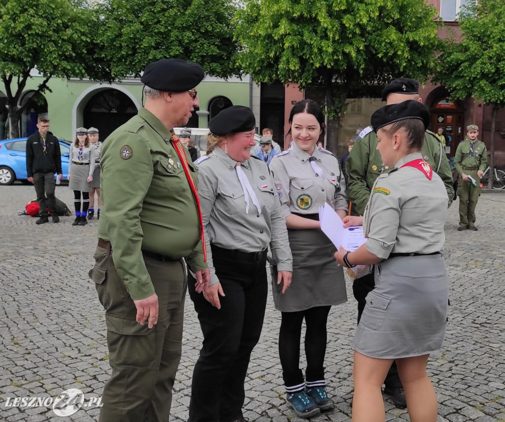 Rajd Bohater z uroczystą zbiórką na Rynku