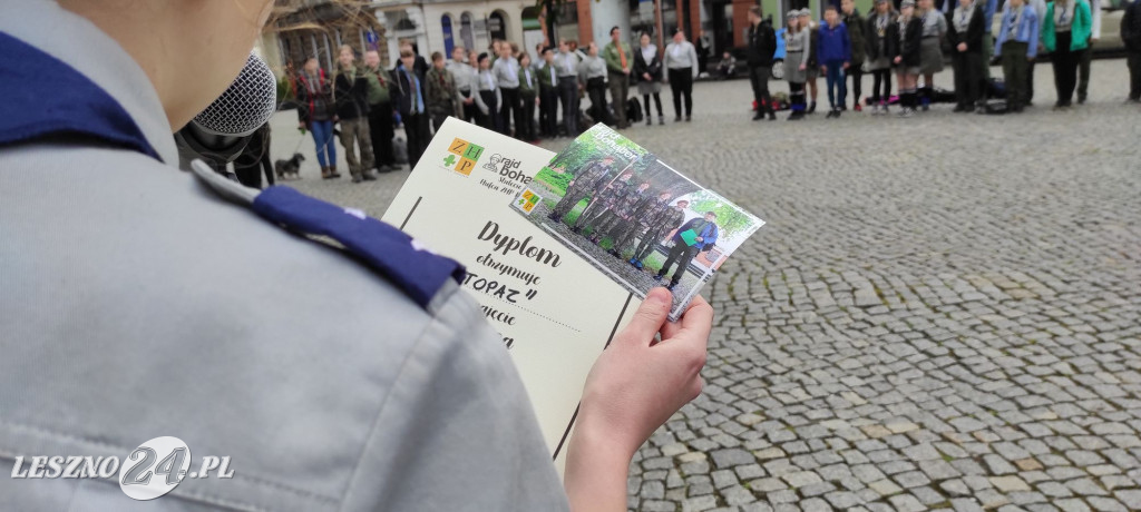 Rajd Bohater z uroczystą zbiórką na Rynku