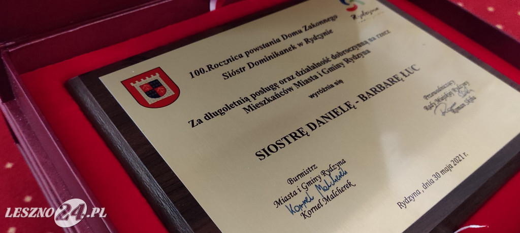 Stulecie sióstr Dominikanek w Rydzynie