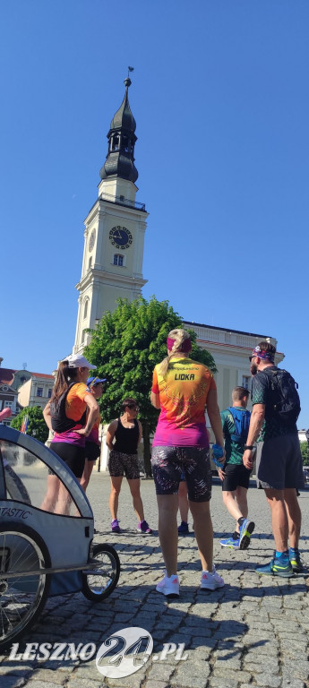 W biegu poznawali historię Leszna