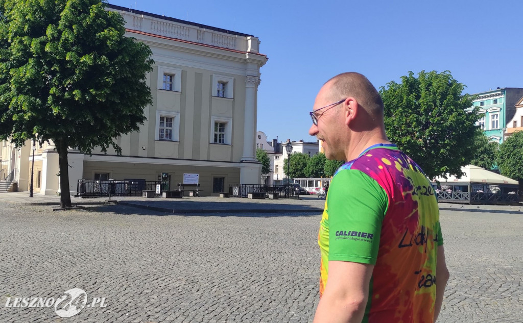 W biegu poznawali historię Leszna