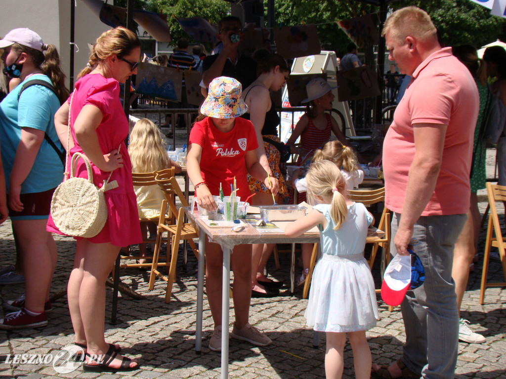 Dzień Dziecka na Rynku w Lesznie