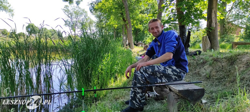 Zawody wędkarskie w Rojęczynie