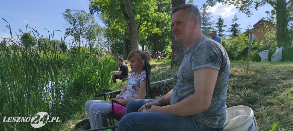 Zawody wędkarskie w Rojęczynie
