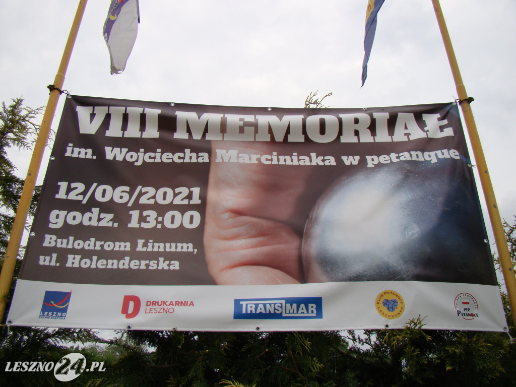 VIII Memoriał im. Wojciecha Marciniaka w petangue