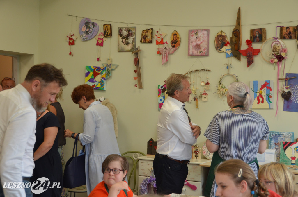 Lion Club Leszno z wizytą w Warsztacie Terapii Zajęciowej Zaborowo