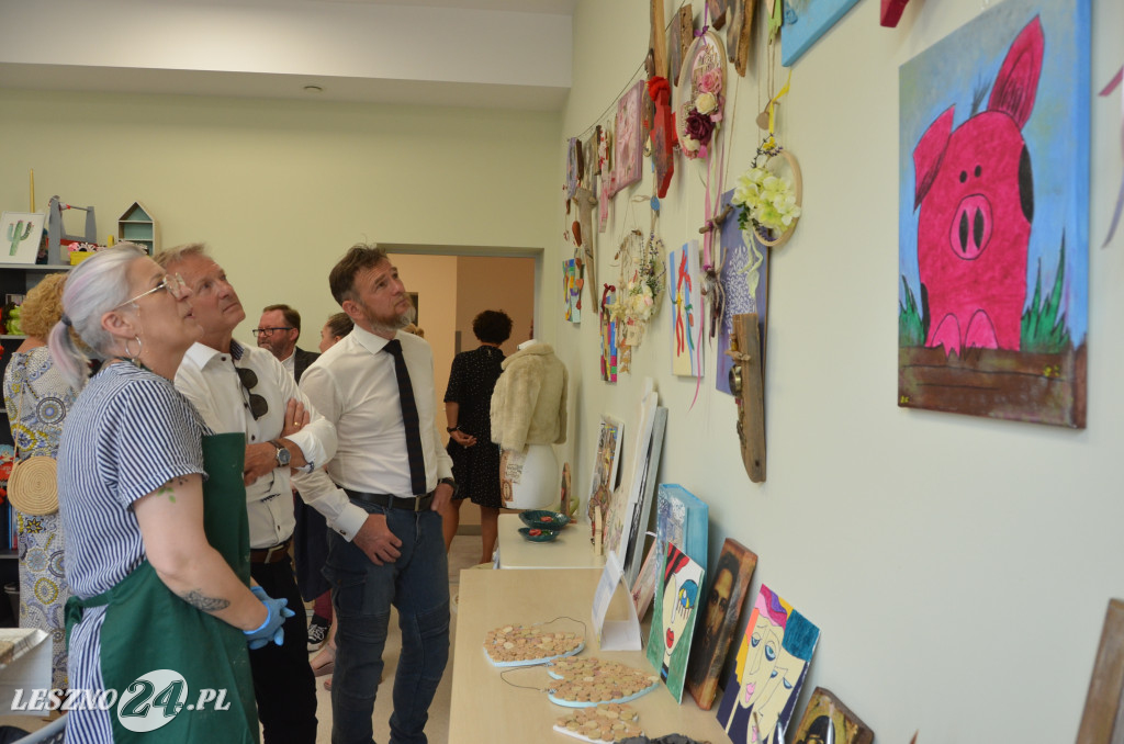 Lion Club Leszno z wizytą w Warsztacie Terapii Zajęciowej Zaborowo