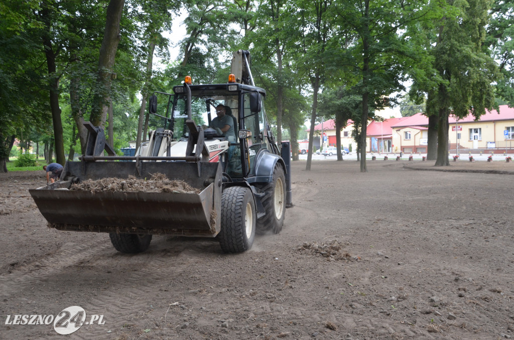 Rewitalizacja parku w Wilkowicach