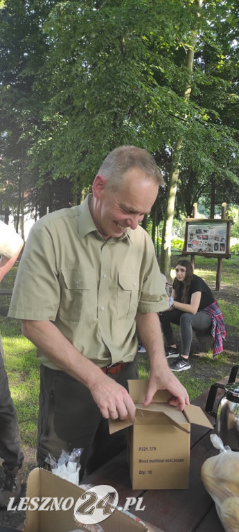 Podziękowania dla harcerzy