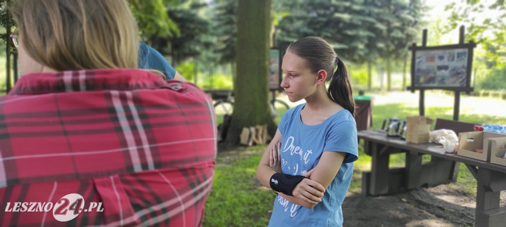 Podziękowania dla harcerzy