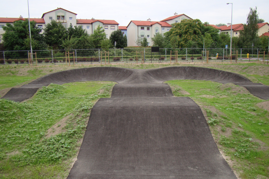 Nowy park przy ul. Unii Europejskiej w Lesznie