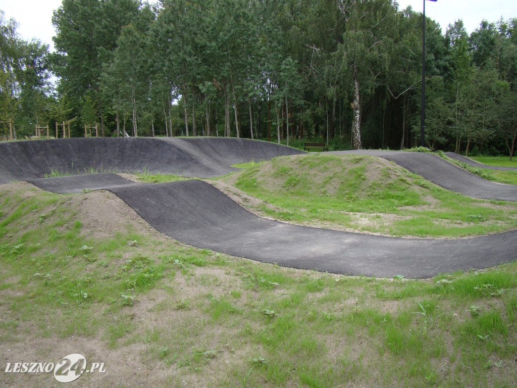 Nowy park przy ul. Unii Europejskiej w Lesznie