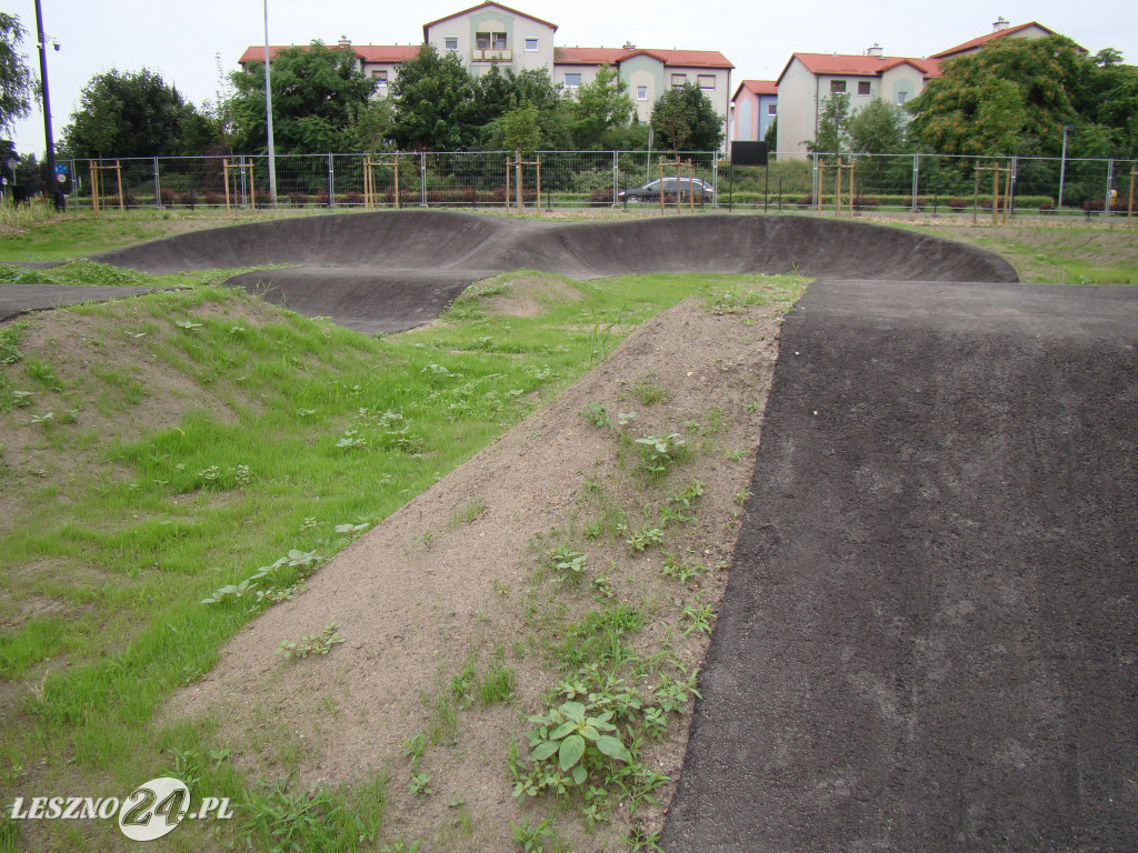 Nowy park przy ul. Unii Europejskiej w Lesznie