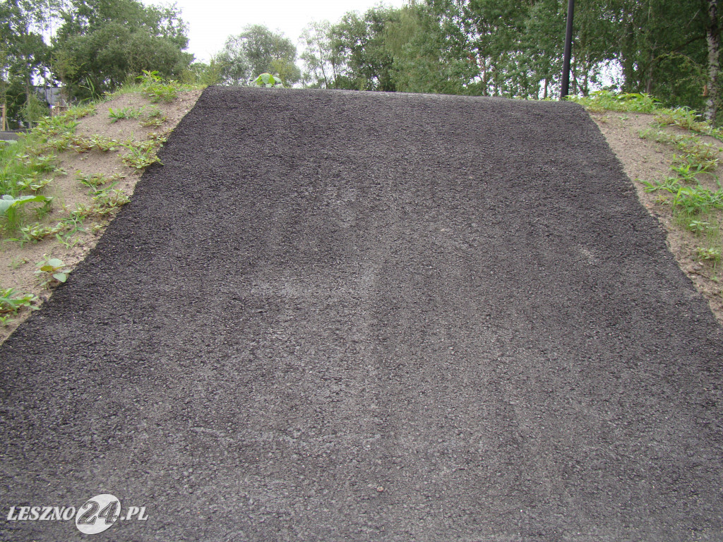 Nowy park przy ul. Unii Europejskiej w Lesznie