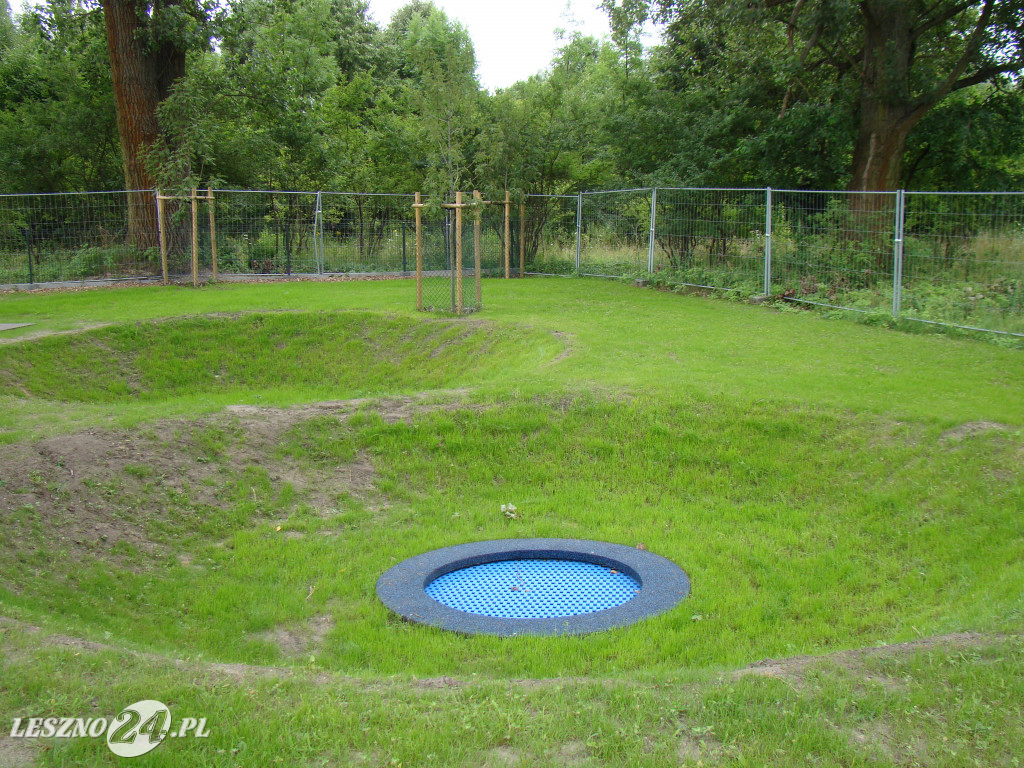 Nowy park przy ul. Unii Europejskiej w Lesznie