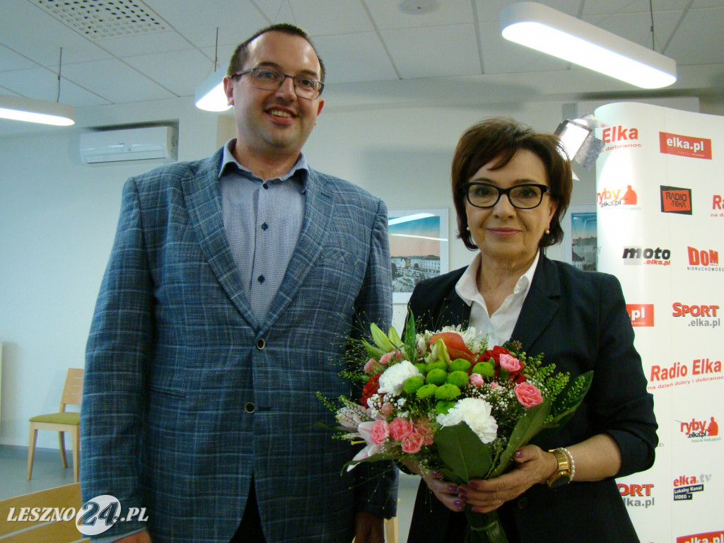 Marszałek Elżbieta Witek w Lesznie